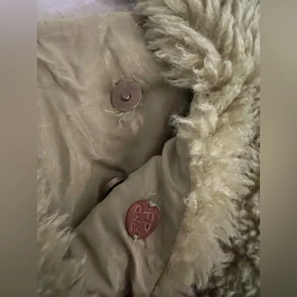 Free people Green Fuzzy Bag - Picture 3 of 4